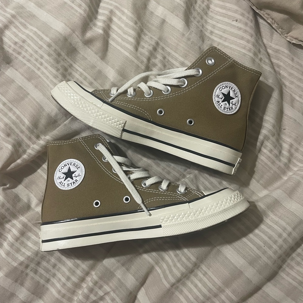 Brown Converse High Tops